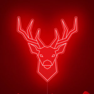 Deer - LED Neon Sign, Wall Decor, Wall Sign, Neon Lights