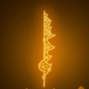 kittens - LED Neon Sign, Wall Decor, Wall Sign, Neon Lights