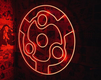 Anime Logo LED Neon Sign – Manga Wall Decor