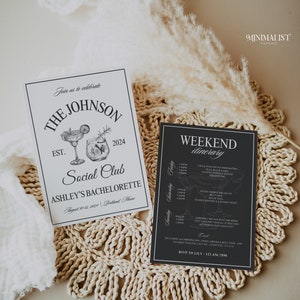 Charleston Bachelorette Itinerary Template, Rainbow Row Bachelorette Weekend Itinerary, Editable Weekend Bachelorette Itinerary Digital, DIY