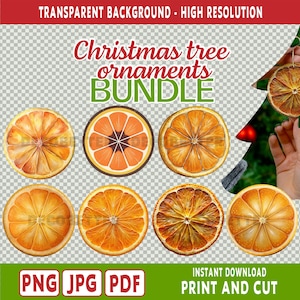 Orange ornaments, trendy christmas ornaments, dried orange slices, orange slice ornaments, christmas tree ornaments, trendy Christmas decor