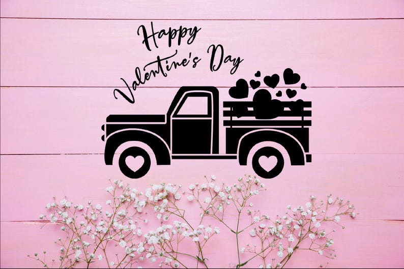 Car Love SVG PNG, Car Hearts SVG Bundle, Happy Valentines Day, Cut File ...