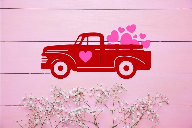 Car Love SVG PNG, Car Hearts SVG Bundle, Happy Valentines Day, Cut File ...