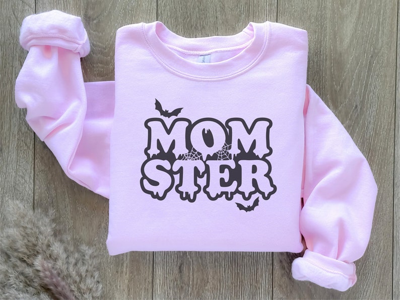 MOMSTER SVG, Momster png, Halloween Mom TShirt File, Cricut Halloween, Halloween Parents, Halloween couple