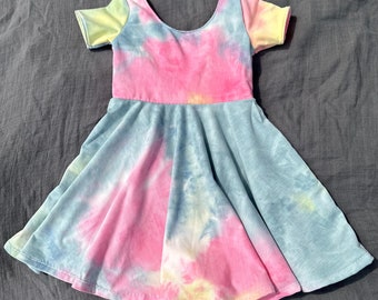 Spring Tie-Dye | Twirl Dress | Spring Dress | Toddler | Baby