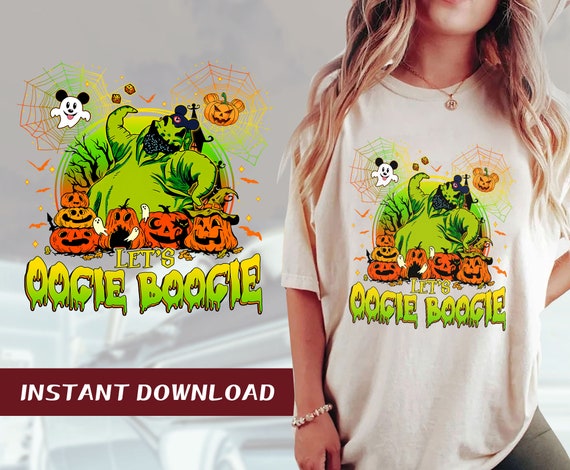 Let&#39;s Oogie Boogie Design Png, Oogie Boogie Halloween Party PNG, Boogie Man Png, The Nightmare Before Christmas