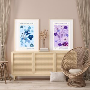 Florist Marketplace | Digital Canvas | Line Art | Digital Flowers