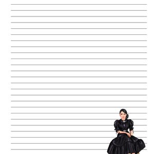 Printable Notebook Paper PDF, Lined Journal Pages, 8.5x11 Digital Download, DIY Planner Inserts, Writing Paper for Spiral or Cinch Binding