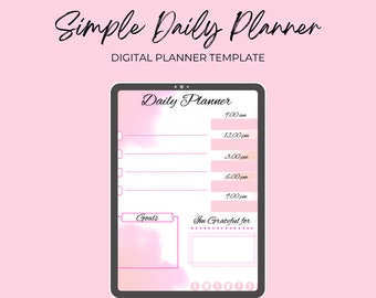 Digital Planner, Printable Planner, Daily Planner, Productive Planner, Digital Daily Planner, Planner, Printable Daily Planer, Productive