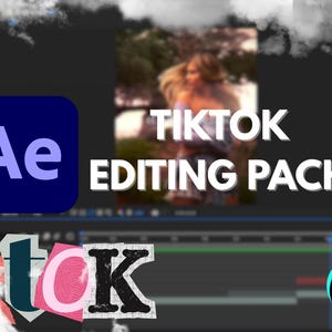 TikTok After Effects Editing Pack, After Effects Presets, AE effects, AE presets, TikTok Edits, After Effects effects