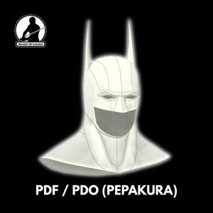 BatRoss costume (PEPAKURA FOAM PATTERNS)