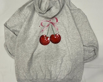 Cherry Zip-Up hoodie