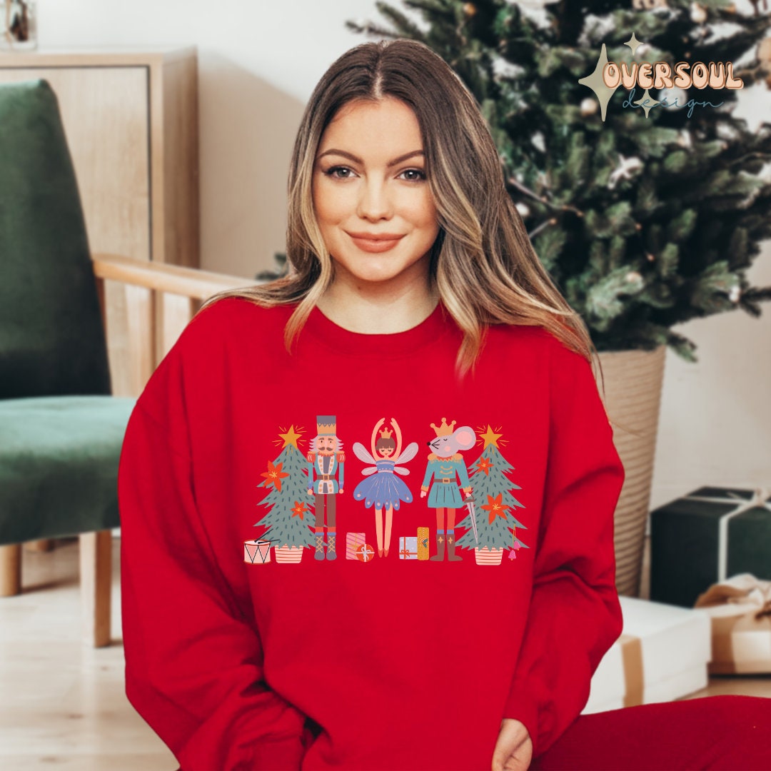 Nutcracker Sweatshirt Sugar Plum Fairy Shirt Women Christmas - Etsy