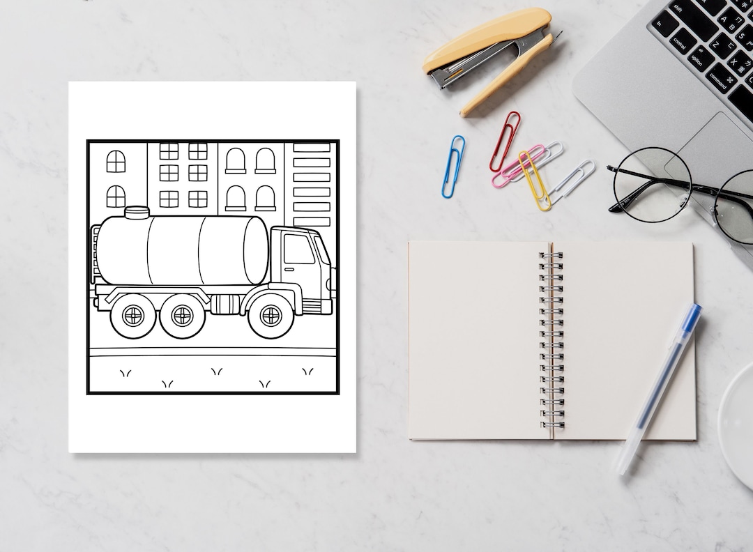 Printable Kids Vehicles Coloring Pages - 15 Printable Coloring Pages