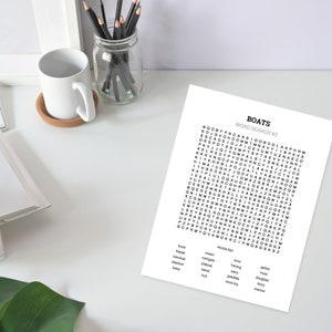 Word Search Bundle - Volumes 1-3 - 120 Printable Puzzles for Adults & Kids - Digital Download - Instant Download - Includes Solutions