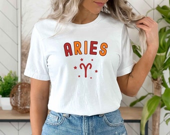 Aries Zodiac Shirt: Astrology Gift