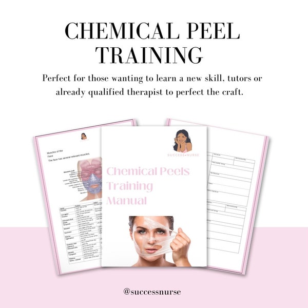 Chemical peel training manual