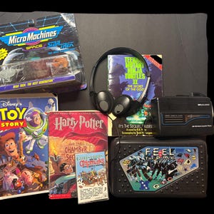 Totally 90&#39;s boy Box , 90s kids, Nostalgia box, Retro gift, Birthday gifts