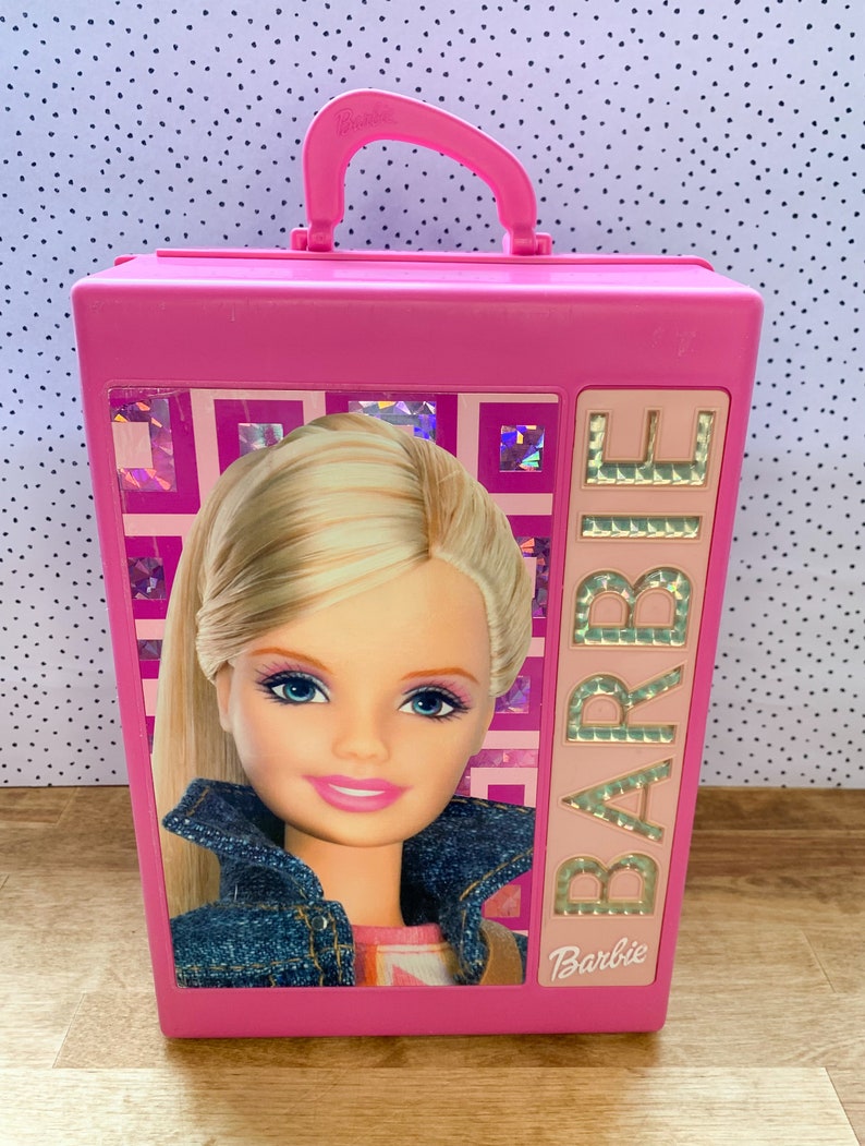 Vintage Mattel 2004 BARBIE Doll Wardrobe Trunk Carrying Case - Etsy