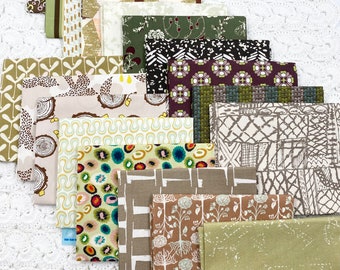 20 Fat Quarters Bundle Fabric Art Gallery Forest Garden Edition 100% Premium Cotton Fabric Bundle Quilting Fat Quarters Quilt Fabric Cotton
