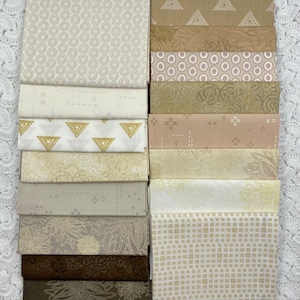 Color Master 16 Fat Quarters Bundle Fabric Art Gallery Coconut Water Edition 100% Premium Cotton Fabric Bundle Quilting Fat Quarters Fabric