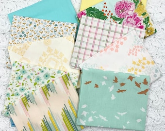 Color Master 10 Half Yards Bundle Fabric Art Gallery Gentle Spring Edition 100% Premium Cotton Fabric Bundle Quilting Half Yards Fabric