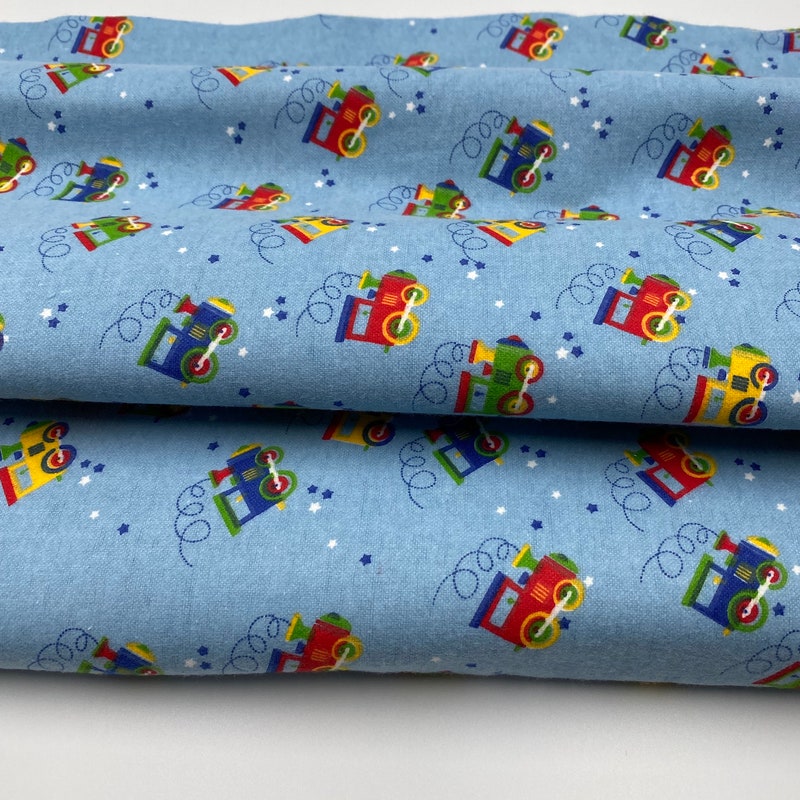 Train Fabric - Etsy