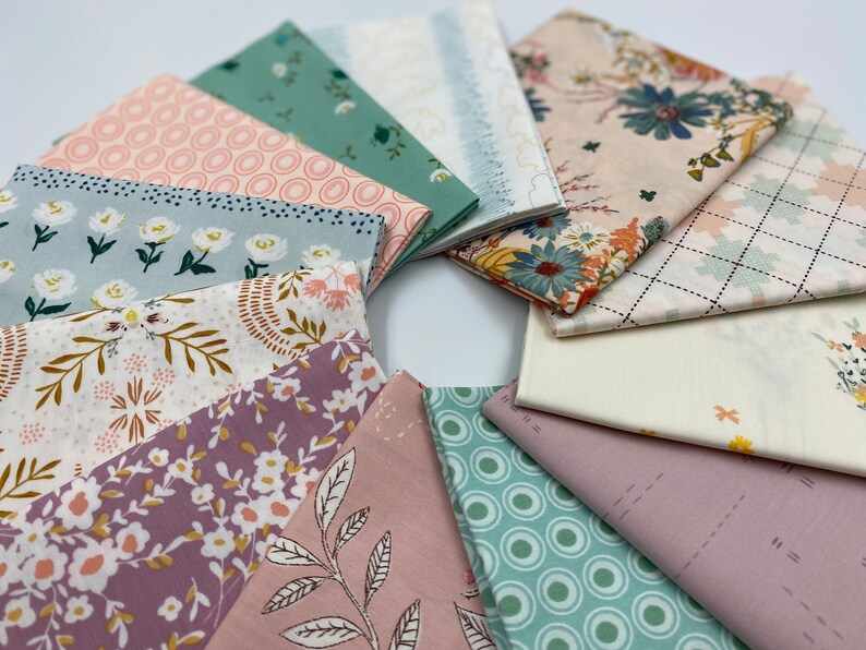 12 Fat Quarters Bundle Fabric Art Gallery Egg Hunt Edition 100% Premium