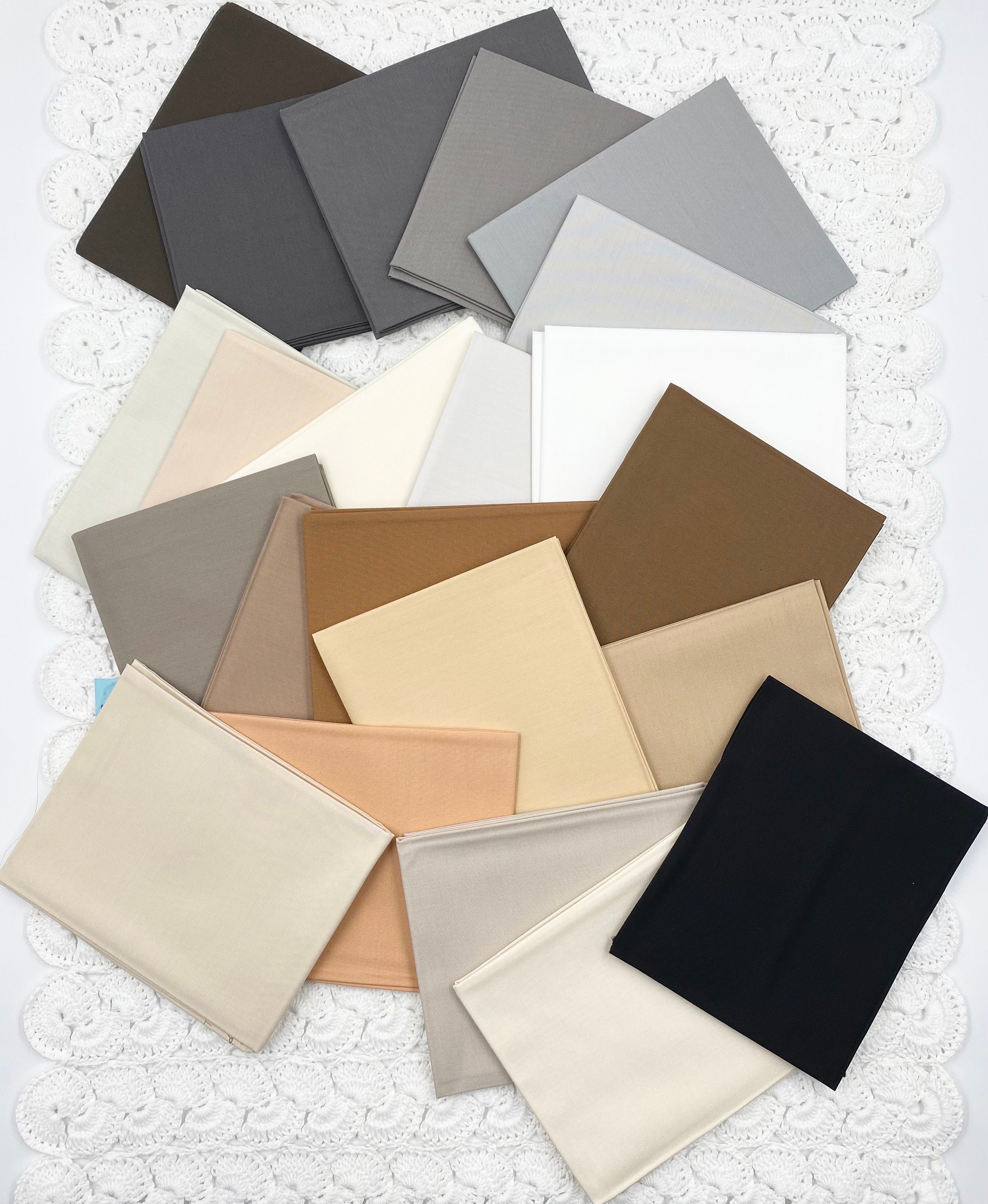 Pure Solids 22 Fat Quarter Bundle Fabric Art Gallery Hibernating ...