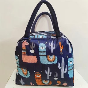 1pc Portable Handbag, Storage Bags, Insulated Lunch Bag, School Lunch Bag, Work Lunch Bag, Food Insulated Bags