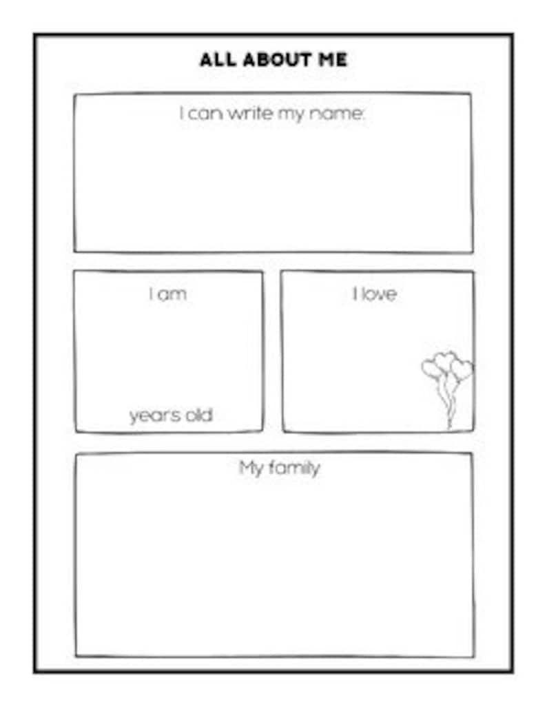 Back to School Printable Workbook-get to Know Your Students-first Day ...