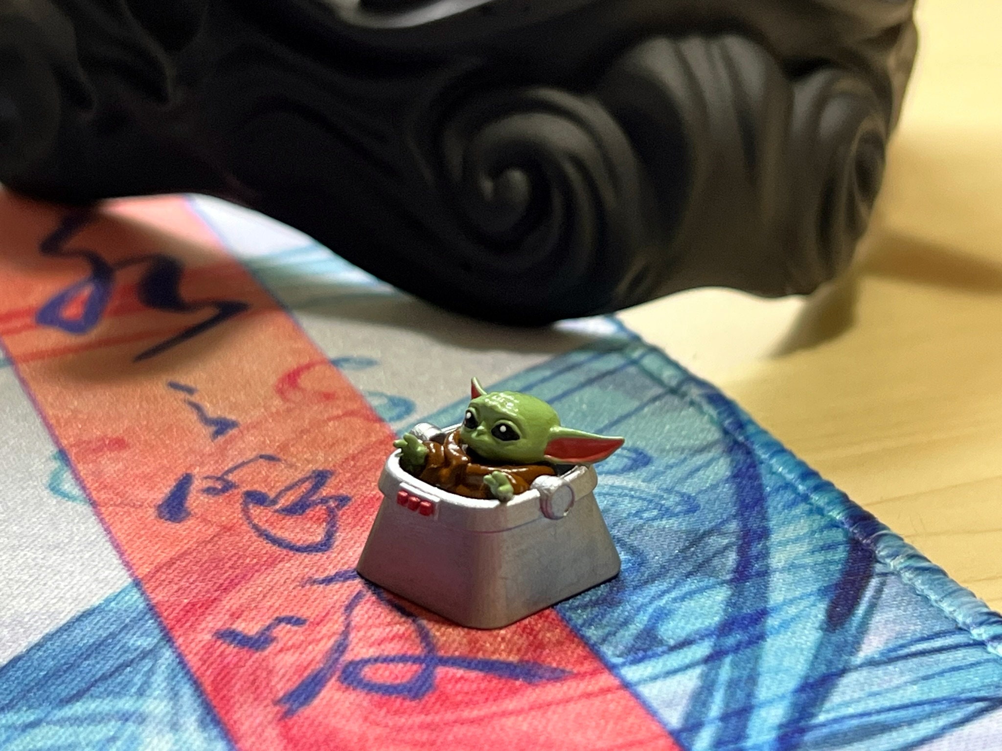 Baby Yoda Keycap - Etsy