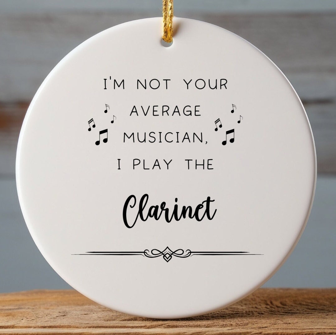 Ornament, Gifts for Best Musician Ever, Gift for