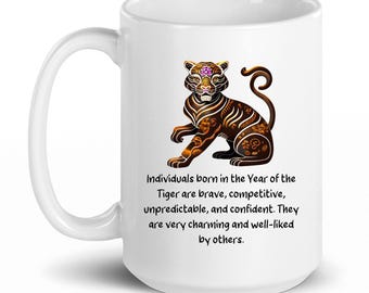 Year of the Tiger Mug, Chinese New Year Gift
