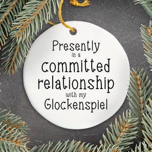 Glockenspiel Ornament, Gifts For Musicians, Gift For Glockenspiel Player, Music Gift, Musician Gifts, Music Lover Gift