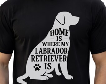 Whimsical Labrador Retriever Lover Gift, Pet-Centric Shirt, Labrador Keepsake