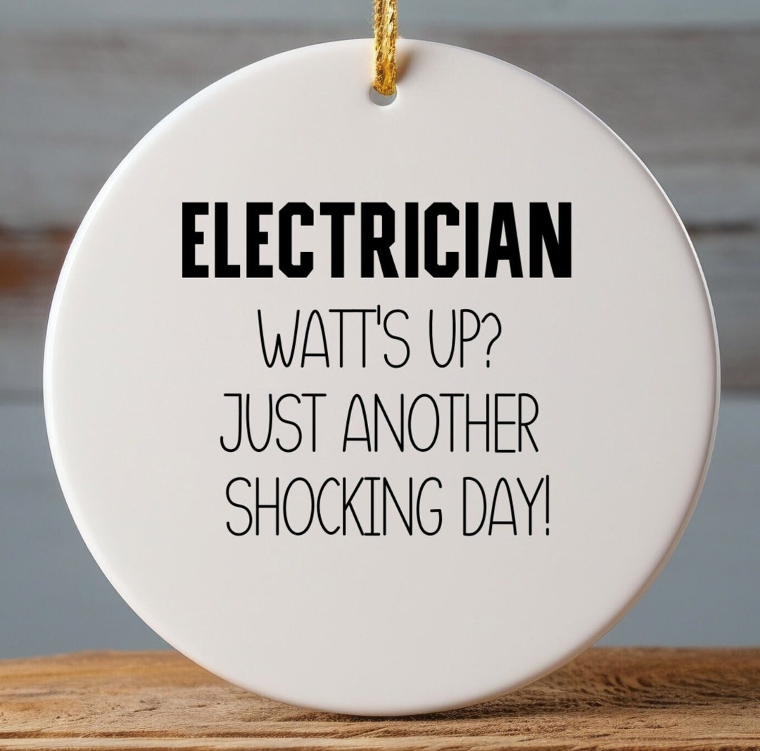 Electrician Gifts, Gift for Electrician, Handyman Gift, Contractor Gift