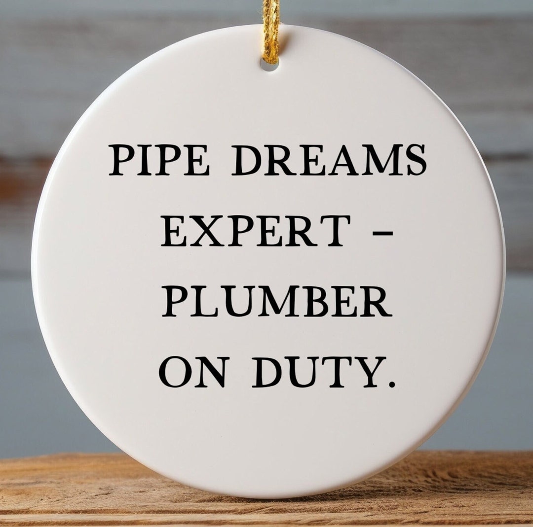Plumber Gifts, Gifts for Plumbers, Handyman Gift, Plumbing Gift, Funny