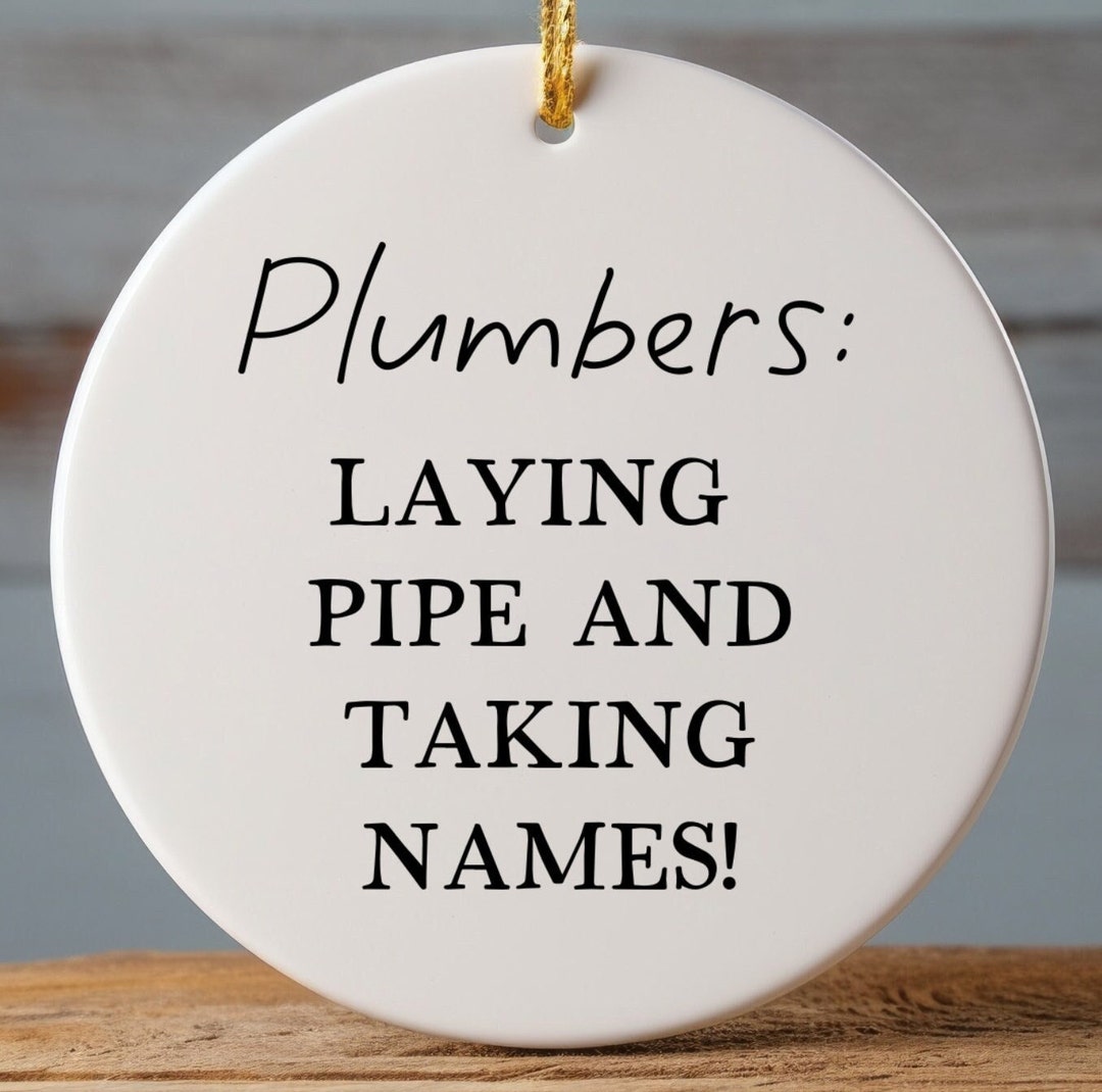 Plumber Gifts Gifts for Plumbers Best Plumber Gift Handyman Etsy