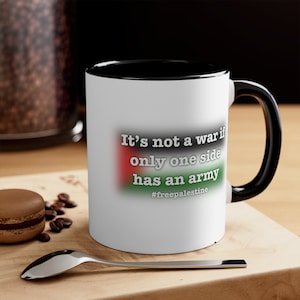 Palestina koffiemok, 11 oz gratis Palestina mok