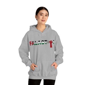 Falasteen - key - flag - Unisex Heavy Blend™ Hooded Sweatshirt