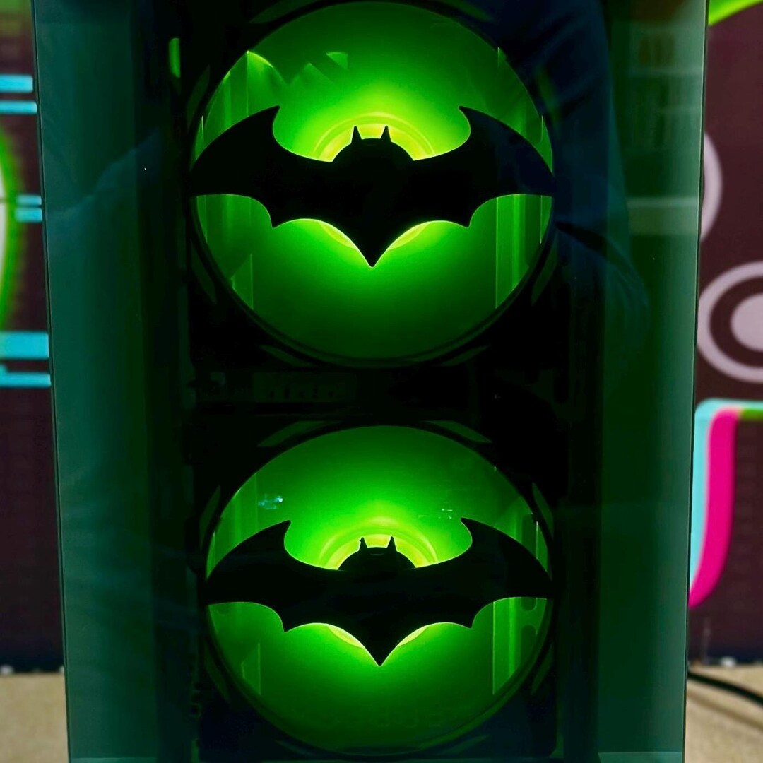 120mm Fan Grill Cover Batman Bat Computer Pc Fan Grill Cover - Etsy