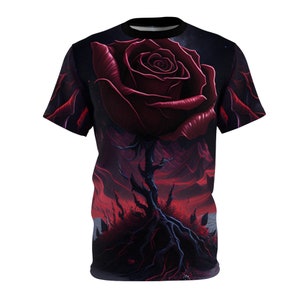 Dark Red Rose T-Shirt