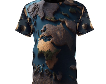 Ancient World Map T-Shirt