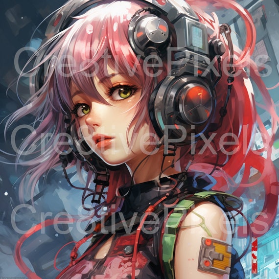 Instagram Profile Picture Anime Cyberpunk Twitch (Download Now) 