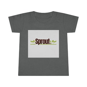 Sprout 2 of 3 Bean, Sprout, Brew Coffee family collection - Toddler T-shirt