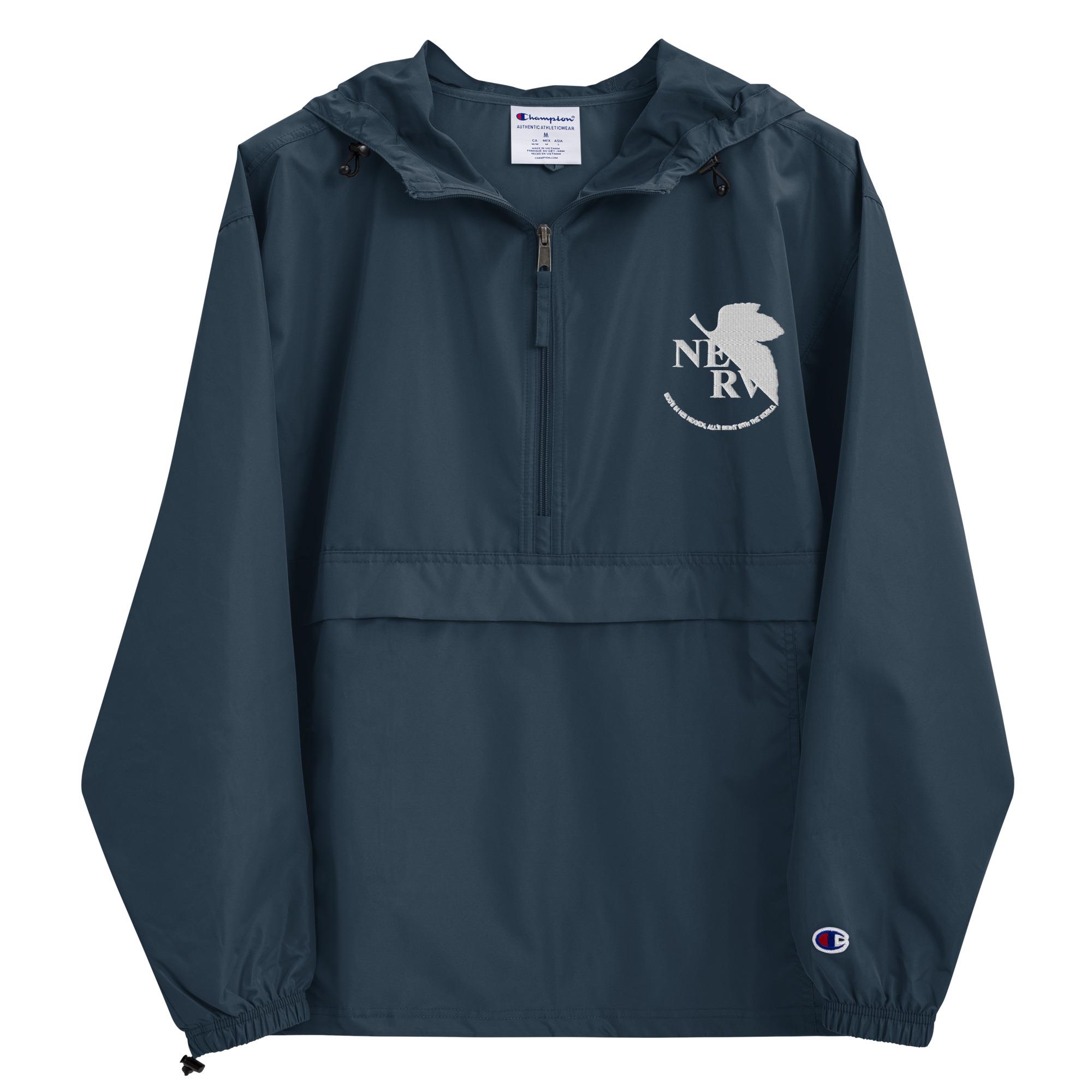 Neon Genesis Evangelion - Nerv Logo Champion Jacket - Etsy