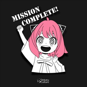 Spy Girl Mission Complete Vinyl Decal Waterproof UV resistant