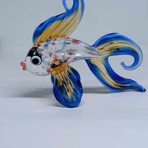 Murano Glass Fish Handmade Glass Fish Blowing Glass Fish Homedecor Fish Aquarium Fish Ocean glass Fish