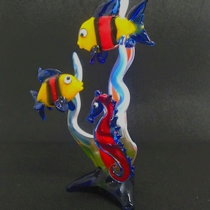 Murano glass Fish Glass Art Fish Handmade Glass Fish With For Home Decor Fish Aquarium Fish Ocean glass Fish